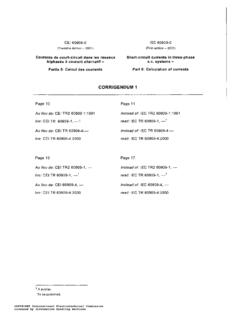 IEC 60909-0-Short-circuit currents in three-phase a.c ...