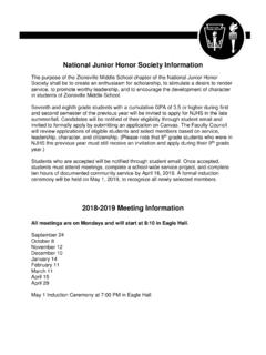 National Junior Honor Society Information - 1.cdn.edl.io