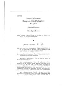 Official Gazette of the Republic of the Philippines | The ...