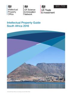 Intellectual Property Guide South Africa 2016