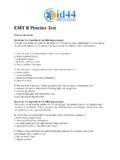 EMT B Practice Test - National Registry Test Preparation