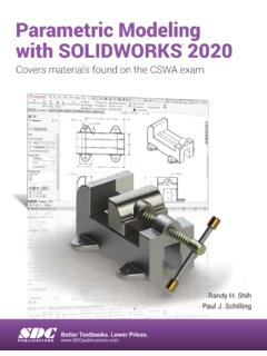 Parametric Modeling with SOLIDWORKS 2020 - SDC …