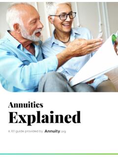 Annuities Explained - Annuity.org - Everything You Need to ...
