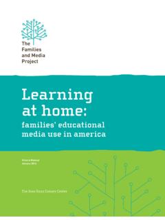 Learning at home - Joan Ganz Cooney Center