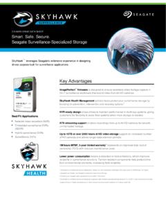 Key Advantages - Seagate.com
