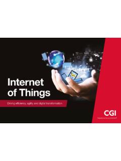 Internet of Things - cgi.com