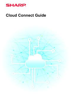 Cloud Connect Guide - SharpUSA