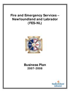 Fire and Emergency Services – Newfoundland and …