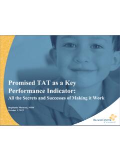 Promised TAT as a Key Performance Indicator