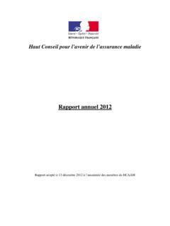 Rapport annuel 2012 - securite-sociale.fr