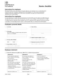Starter checklist - GOV.UK