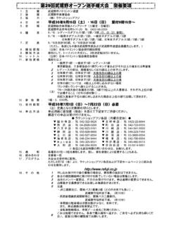第29回武蔵野オープン選手権 ... - rsfuji.co.jp
