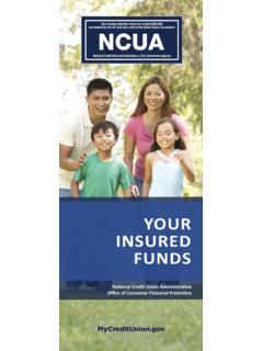 Your Insured Funds Booklet - MyCreditUnion.gov