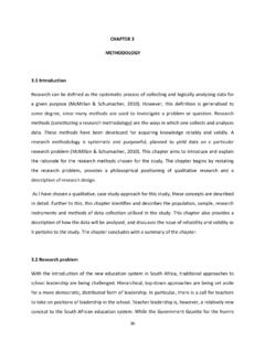 CHAPTER 3 METHODOLOGY 3.1 Introduction