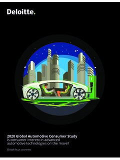 2020 Global Automotive Consumer Study Is ... - Deloitte
