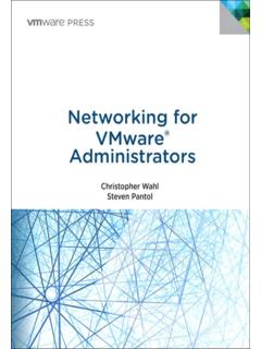 Networking for VMware Administrators - …