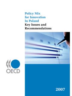Policy Mix for Innovation In Poland Key Issues and ...