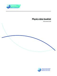 Chemistry data booklet - Gnomio