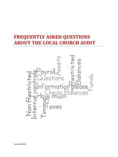 FREQUENTLY ASKED QUESTIONS ABOUT THE LOCAL …