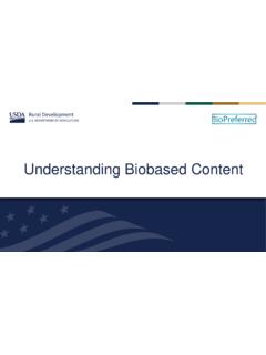 Understanding Biobased Content - BioPreferred