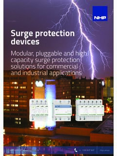 Surge protection devices - NHP