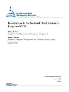 Introduction to the National Flood Insurance …