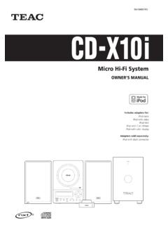 9A10495701 Z CD-X10i - TEAC