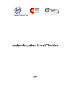 Analyse du syst&#232;me &#233;ducatif Tunisien - adapt.it