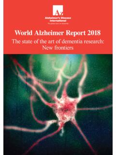 World Alzheimer Report 2018 - alzint.org