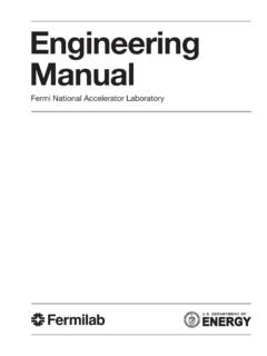 Engineering Manual - fnal.gov