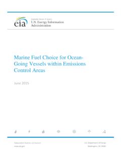 Marine Fuel Choice for Ocean- Going Vessels within ...
