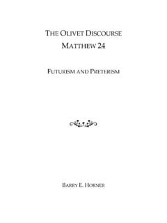 The Olivet Discourse - Future Israel
