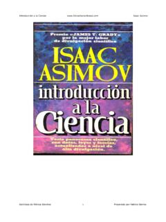 Introduccion a la Ciencia - Isaac Asimov