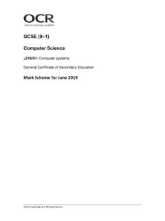 GCSE (9–1) Computer Science
