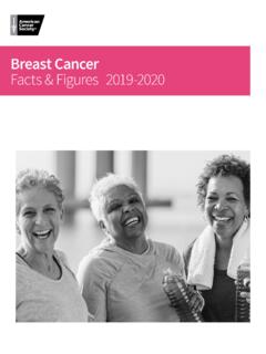 Breast Cancer Facts &amp; Figures 2019-2020