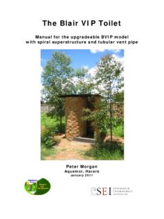 The Blair VIP Toilet - Ecological Sanitation Research ...
