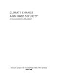 CLIMATE CHANGE AND FOOD SECURITY - Food …