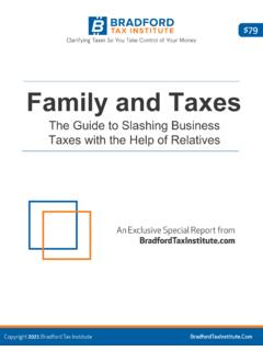 Family and Taxes