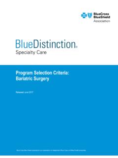 Bariatric Surgery Selection Criteria