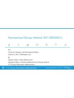 International Energy Outlook 2021 (IEO2021)