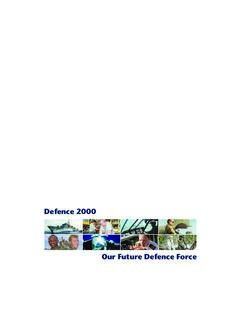 Defence 2000 Our Future Defence Force