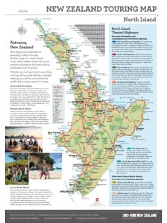 NEW ZEALAND TOURING MAP