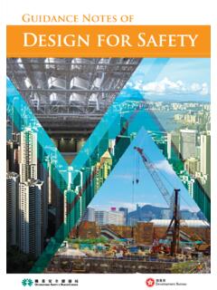 Design for Safety Guidance Notes - Development Bureau