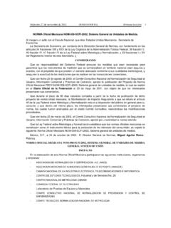 NORMA OFICIAL MEXICANA NOM-008-SCFI-2002, SISTEMA …