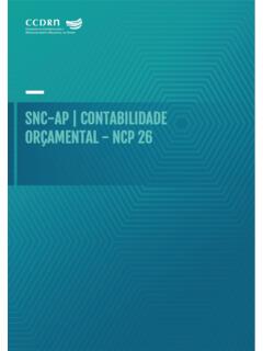 SNC-AP | CONTABILIDADE OR&#199;AMENTAL - NCP 26