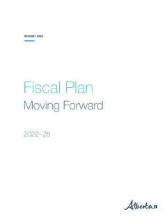 2022-25 Fiscal Plan (Alberta Budget 2022) - February 24, 2022