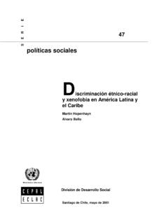 Discriminaci&#243;n &#233;tnico-racial y xenofobia en Am&#233;rica Latina ...