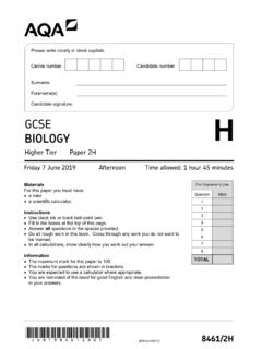 Question paper (Higher) : Paper 2 - June 2019