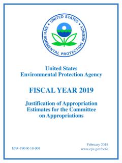 FISCAL YEAR 2019 - United States Environmental …