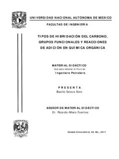 TIPOS DE HIBRIDACI&#211;N DEL CARBONO, GRUPOS …